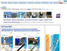 Tablet Screenshot of gsl.fr