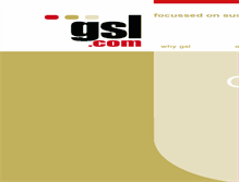 Tablet Screenshot of gsl.com
